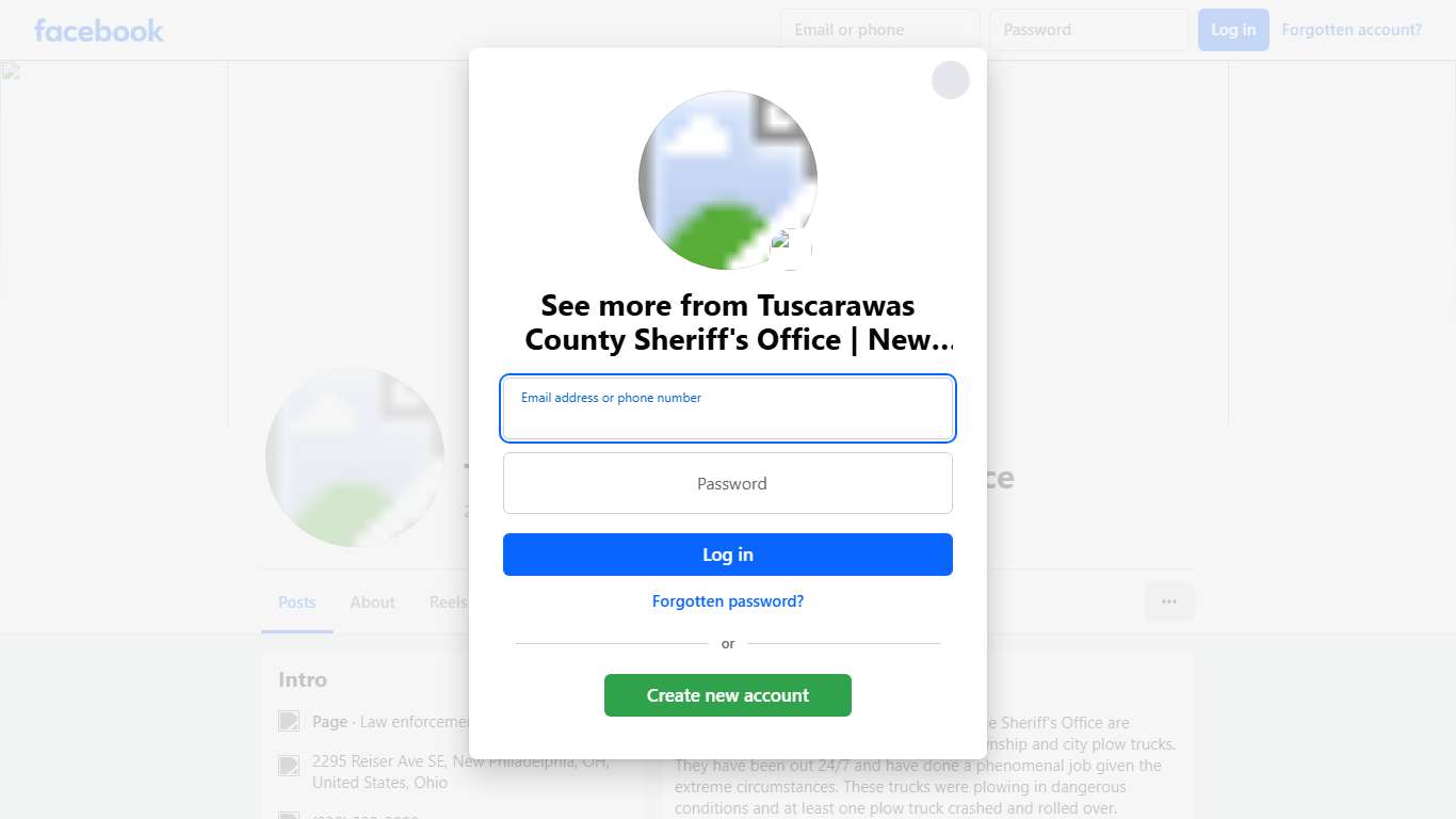 Tuscarawas County Sheriff's Office New Philadelphia OH Facebook